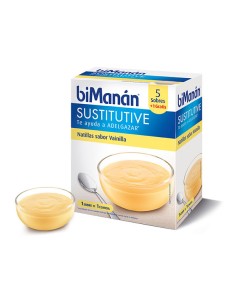 Bimanan Sustitutive Crèmes à la Vanille 5 Unités