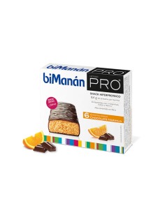 Bimanán Befit Bars Chocolate and Orange 6 pieces