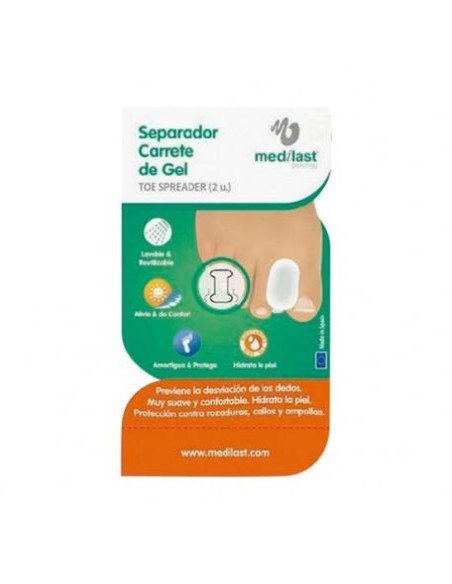 Separador Gel Medilast Pequeño 2 Unidades