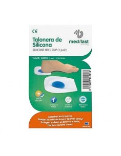 Talonera De Sillicona Medilast Pequeña 2 Unidades
