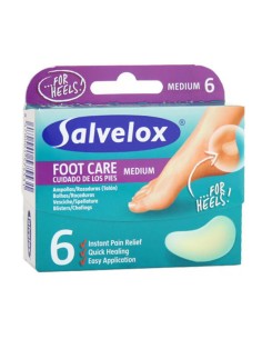 Salvelox Emplâtres Hydrocolloïdes Moyens 6 Unités 40×61 mm