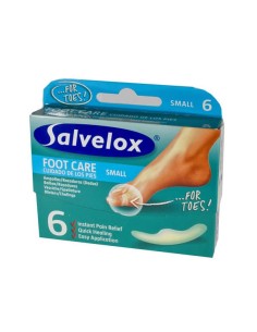 Salvelox Emplâtre Hydrocolloïde Petit 6 Unités 21×64 mm