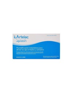 Artelac Splash Colirio Ojos Secos 0.5ml 30 Monodosis