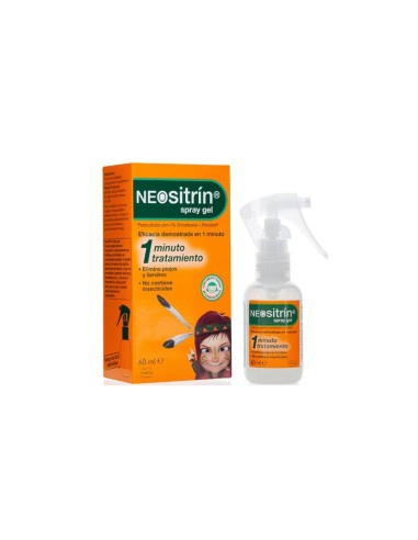 Neositrin Nit and Lice Treatment Spray 60ml Neositrin Nit and Lice Treatment Spray 60ml