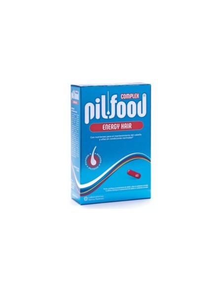 Pilfood Complex Energy Perte De Cheveux 60 Comprimés