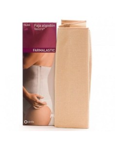 Farmalastic Lumbar Girdle Beige Velcro T-3 1 Pc