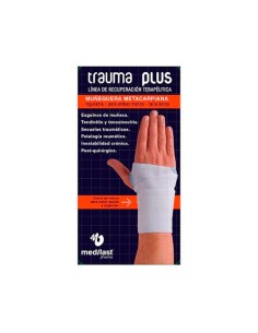 Medilast Orthèse De Poignet Métacarpien Trauma Plus Blanc