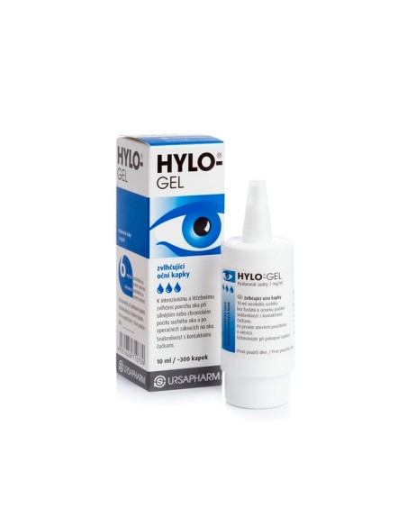 Brill Pharma Hylo Gel Lubricant Gouttes Pour Les Yeux 10ml