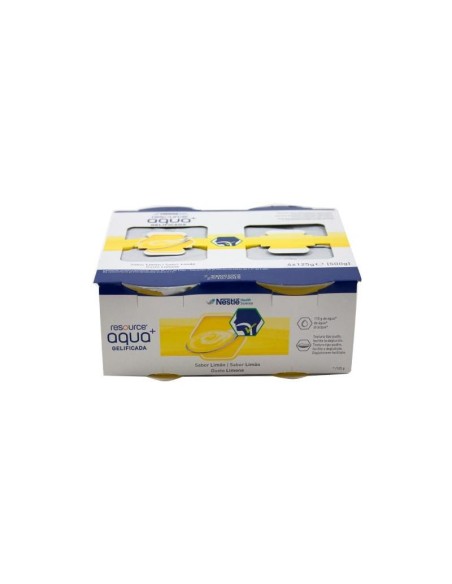 Meritene Nestlé Resource Citron Gélifié À L'eau 4uds