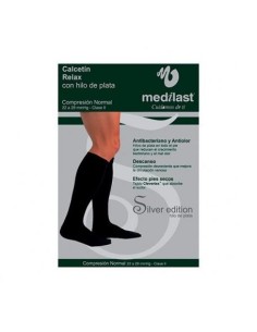 Calcetín Medilast Relax Con Silver Talla Xl