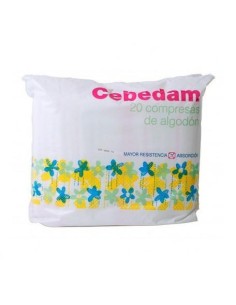 Cebedam Cotton Compresses 20 Uds