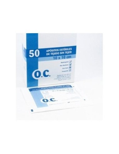Compresse Non Tissée Stérile O.c 10cmx10cm 50uds 50uds Compresse Non Tissée Stérile O.c 10cmx10cm 50uds 50uds