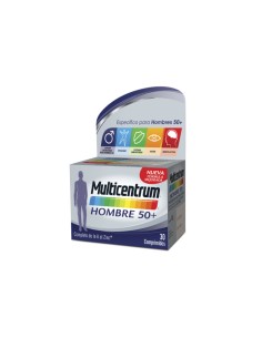 Multicentrum Homme 50+ 30 Comprimés