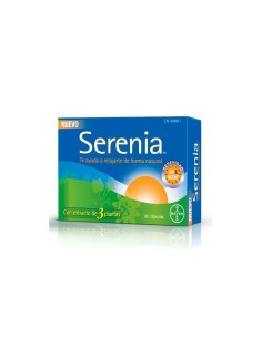 Bayer Serenia Natural Relaxation Day & Night 60 Capsules