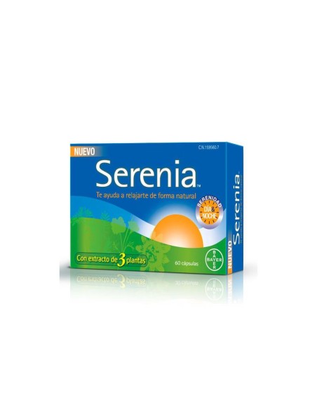Bayer Serenia Natural Relaxation Day & Night 60 Capsules