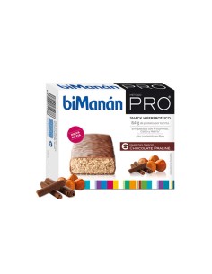 Bimanán Pro Praline Chocolate Bars 6 pièces