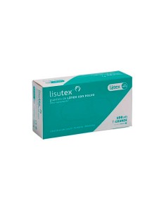 Lisutex 100 Gants En Latex Taille Moyenne