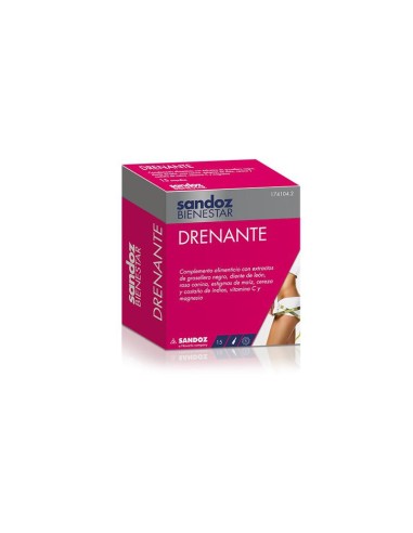 Sandoz Bienestar Drenante Drenante 15ampollas
