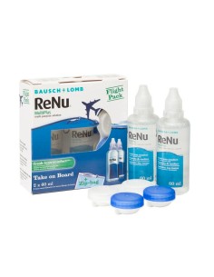 Bausch Lomb Renu Multiplus Format De Voyage 2x60ml