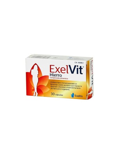 Exelvit Hierro 30 Cápsulas
