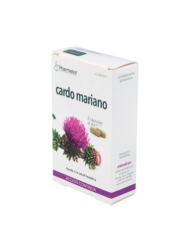 Homeosor Chardon Marie Action Continue 30 Capsules Homeosor Chardon Marie Action Continue 30 Capsules