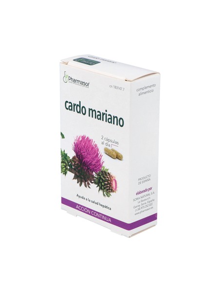 Homeosor Chardon Marie Action Continue 30 Capsules