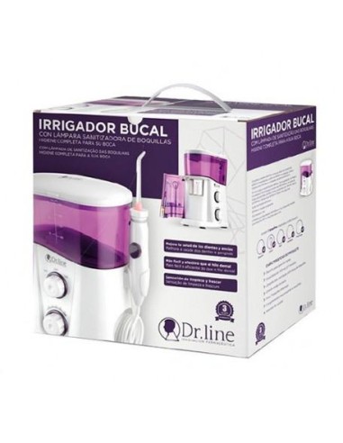 Dr. Line Dr Line Irrigador Bucal Con Lampara Sanitizadora De Boquillas Dr. Line Dr Line Irrigador Bucal Con Lampara Sanitizadora De Boquillas