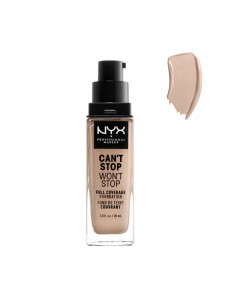 Nyx Can´t Stop Won´t Stop Full Coverage Foundation Porcelain 30ml