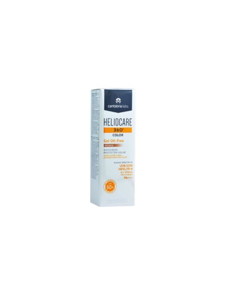Heliocare 360º Color Gel Oil-Free Spf50 Bronze 50ml