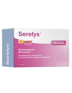 Serelys Perimenopausia Menopause Food Supplement 60 Capsules