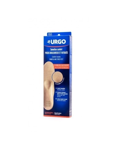 Urgo Semelles De Confort Taille 36-38 Urgo Semelles De Confort Taille 36-38