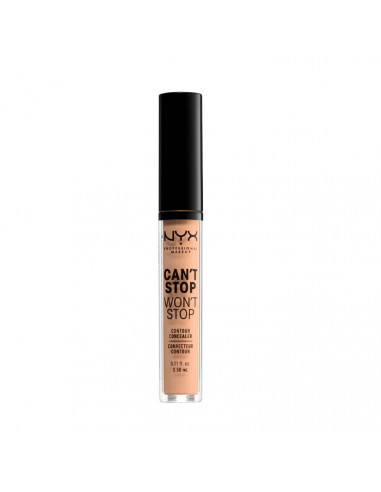 Nyx Can´t Stop Won´t Stop Full Coverage Contour Concealer Natural 3,