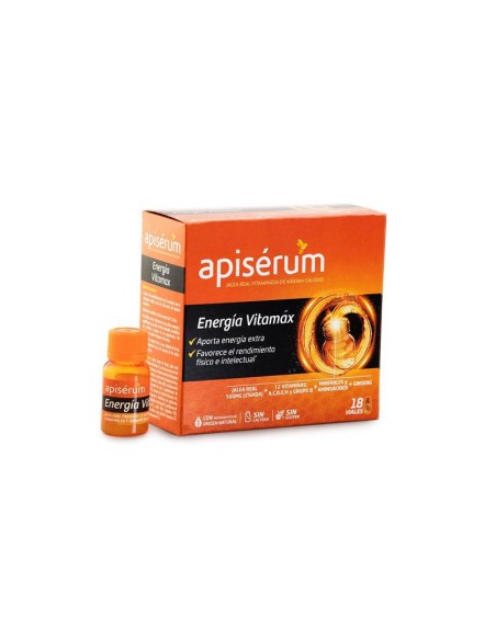 Apisérum Apiserum Energia Vitamax 18 Flacons