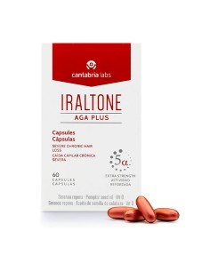 Iraltone Aga Plus Chute Cheveux 60 Capsules