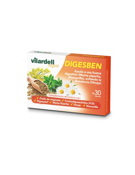 Vilardell Digest Digesben 30 Capsules