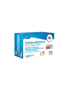 Care+ Lingettes ophtalmiques Silver Technology 30 unités