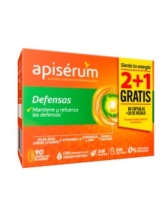 Apisérum Defenses Pack 3 months 90 capsules