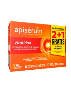 Apiserum Vitaminate 3 X 30 Capsules