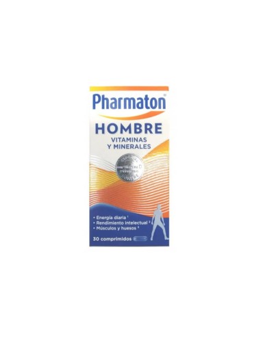 Pharmaton Man Vitamins And Minerals 30 Tablets Pharmaton Man Vitamins And Minerals 30 Tablets