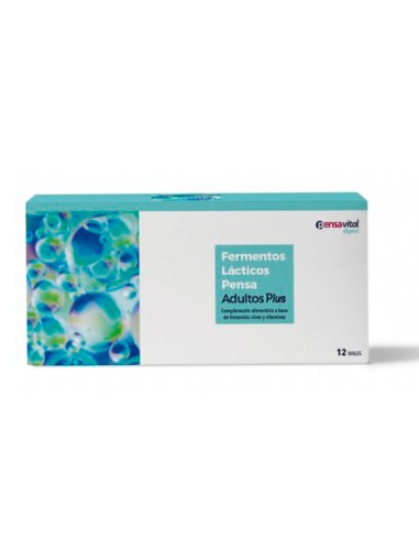 Pensavital Fermentos Lacticos Adultos Plus 12 Facons Pensavital Fermentos Lacticos Adultos Plus 12 Facons
