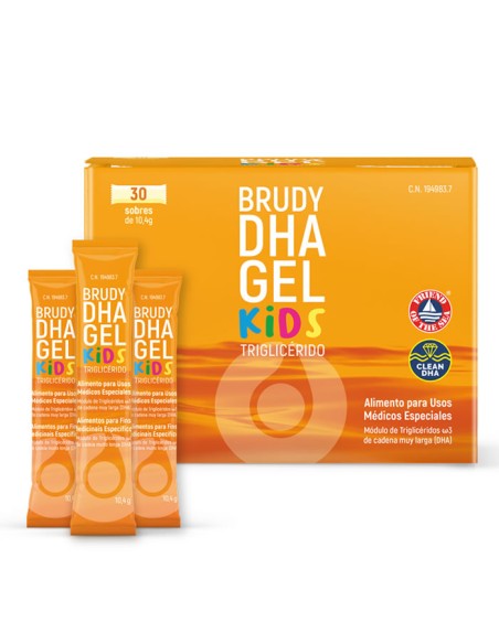 Brudy Dha Gel Kids 30 Sticks