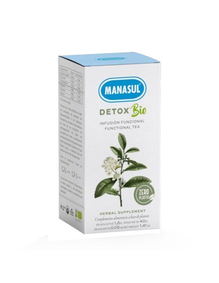 Manasul Detox Bio 25 Sachets