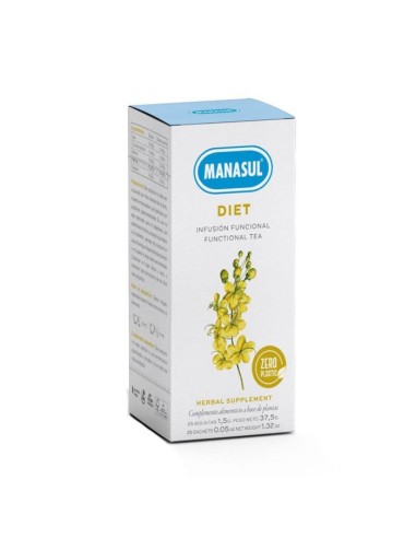 Manasul Diet Bio 25 Sachets 37,5g Manasul Diet Bio 25 Sachets 37,5g