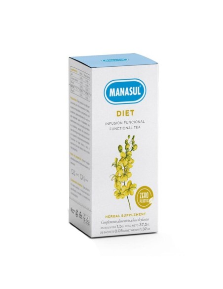 Manasul Diet Bio 25 Sachets 37,5g