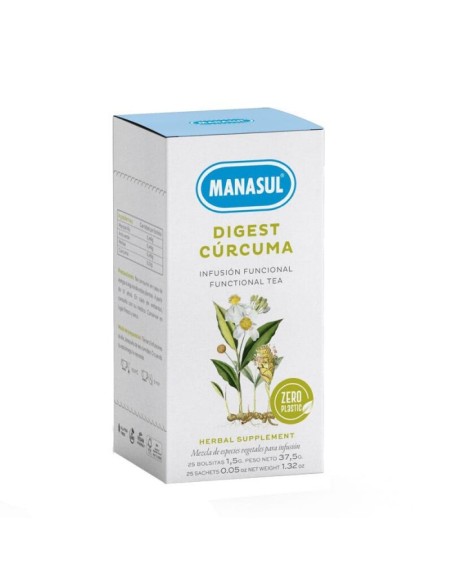 Manasul Digest Curcuma 25 Sachets 37,5g