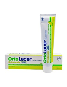 Gel dentifrice Ortolacer arôme citron vert frais 125 ml