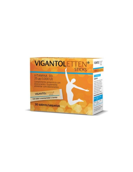 Merck Vigantoletten Vitamina D3 Sticks 30 Unidades