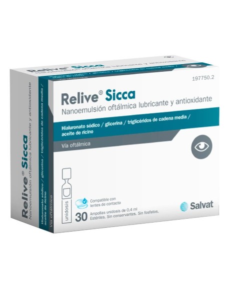 Relive Sicca 30 Ampoules
