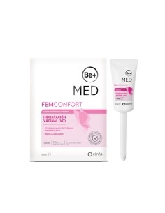 Be+ Crème Hydratante Vaginale Interne 8x6ml