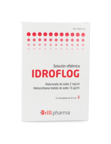 Brill Pharma Idroflog Solution Ophtalmique 15 Doses Uniques